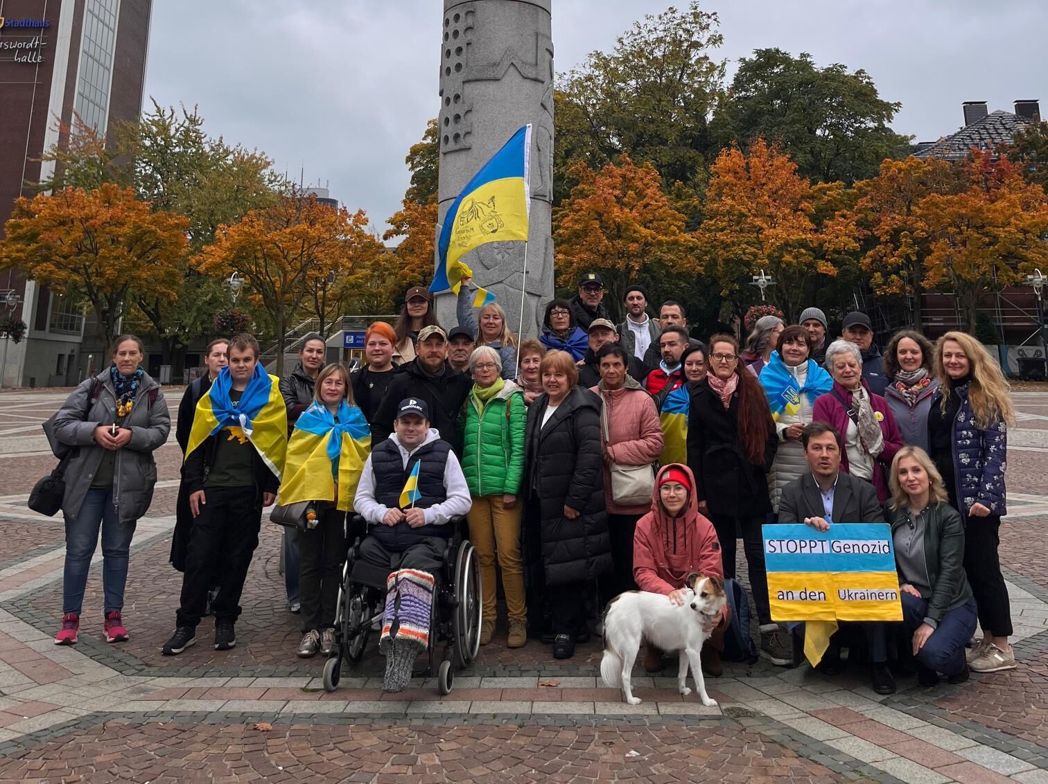 Ankommen auf dem Friedensplatz